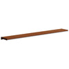 Ikkunakynnys Ruskea puu 160 x 25 x 4,5 cm Polyvinyylikloridi