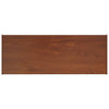 Ikkunakynnys Ruskea puu 100 x 30 x 4,5 cm Polyvinyylikloridi