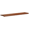 Ikkunakynnys Ruskea puu 120 x 30 x 4,5 cm Polyvinyylikloridi
