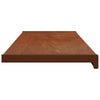 Ikkunakynnys Ruskea puu 160 x 35 x 4,5 cm Polyvinyylikloridi