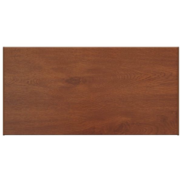 Ikkunakynnys Ruskea puu 80 x 40 x 4,5 cm Polyvinyylikloridi