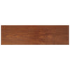 Ikkunakynnys Ruskea puu 120 x 40 x 4,5 cm Polyvinyylikloridi
