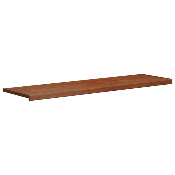 Ikkunakynnys Ruskea puu 140 x 45 x 4,5 cm Polyvinyylikloridi