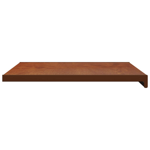 Ikkunakynnys Ruskea puu 60 x 50 x 4,5 cm Polyvinyylikloridi