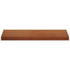 Ikkunakynnys Ruskea puu 100 x 50 x 4,5 cm Polyvinyylikloridi