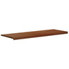 Ikkunakynnys Ruskea puu 120 x 50 x 4,5 cm Polyvinyylikloridi