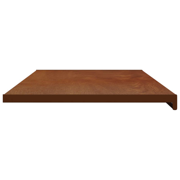 Ikkunakynnys Ruskea puu 140 x 50 x 4,5 cm Polyvinyylikloridi