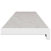 Ikkunakynnys Marmori tekstuuri 120 x 25 x 4,5 cm