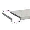 Ikkunakynnys Marmori tekstuuri 140 x 35 x 4,5 cm