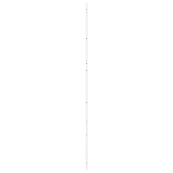 Ladon Ovi 90 x 2,5 x 208 cm Täysi mänty valkoinen