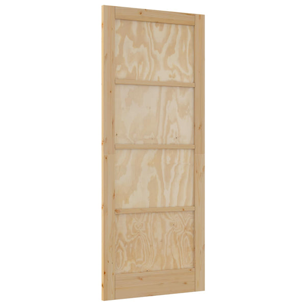 Sisäovi 86 x 211 cm vaneri Luonnollinen