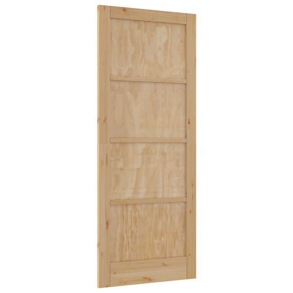 Sisäovi 86 x 211 cm vaneri Luonnollinen