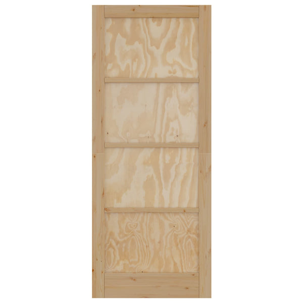 Sisäovi 86 x 211 cm vaneri Luonnollinen