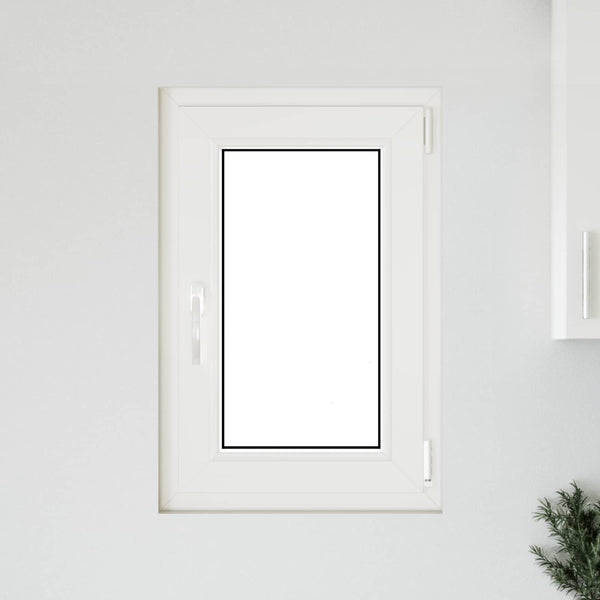 Kellarin ikkunan sisäväri valkoinen RISOR 50 x 75 cm