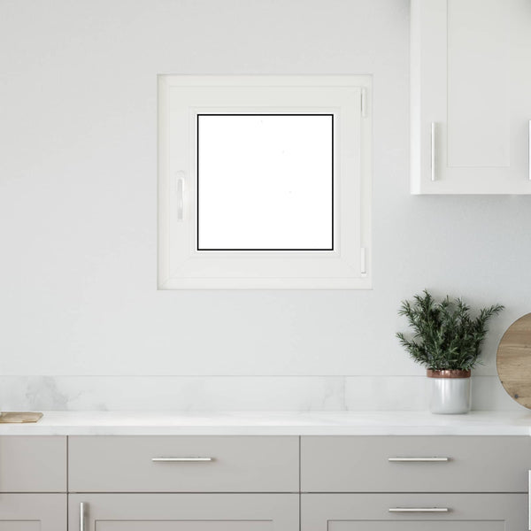 Kellarin ikkunan sisäväri valkoinen RISOR 60 x 60 cm