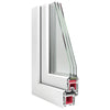Kellarin ikkunan sisäväri valkoinen RISOR 110 x 40 cm