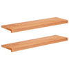 Portaiden päällysteet 2 kpl 90 x 25 x 2 cm Lakka Kiinteä pyökki
