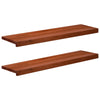 Portaiden päällysteet 2 kpl 90 x 25 x 2 cm Ruskea