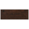Portaiden päällysteet 2 kpl 70 x 30 x 2 cm Tumma ruskea