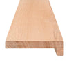 Portaiden päällysteet 4 kpl 90 x 30 x 2 cm Luonnollinen