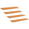 Portaiden päällysteet 4 kpl 120 x 30 x 2 cm Vaaleanruskea
