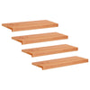 Portaiden päällysteet 4 kpl 70 x 25 x 2 cm Lakka Kiinteä pyökki