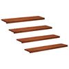 Portaiden päällysteet 4 kpl 110 x 25 x 2 cm Ruskea