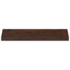Portaiden päällysteet 4 kpl 80 x 25 x 2 cm Tumma ruskea