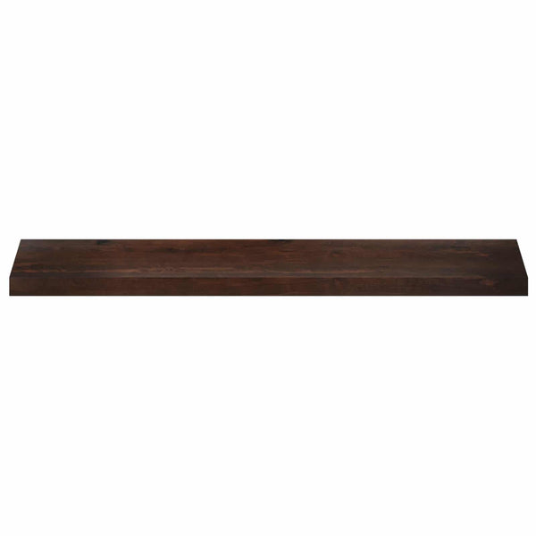Portaiden päällysteet 4 kpl 120 x 25 x 2 cm Tumma ruskea