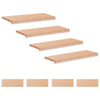 Portaiden päällysteet 8 kpl 80 x 25 x 2 cm Luonnollinen