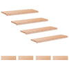 Portaiden päällysteet 8 kpl 90 x 25 x 2 cm Luonnollinen