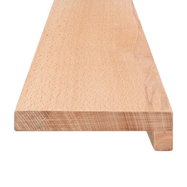 Portaiden päällysteet 8 kpl 100 x 30 x 2 cm Luonnollinen