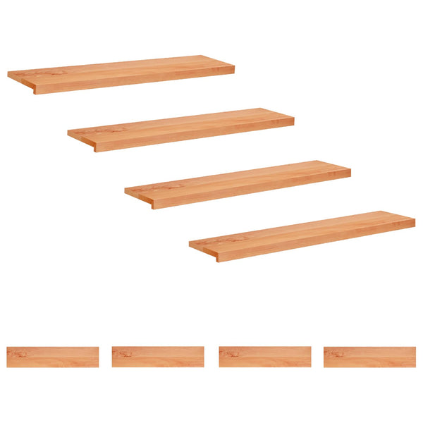 Portaiden päällysteet 8 kpl 120 x 25 x 2 cm Lakka