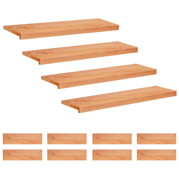 Portaiden päällysteet 12 kpl 90 x 25 x 2 cm Lakka