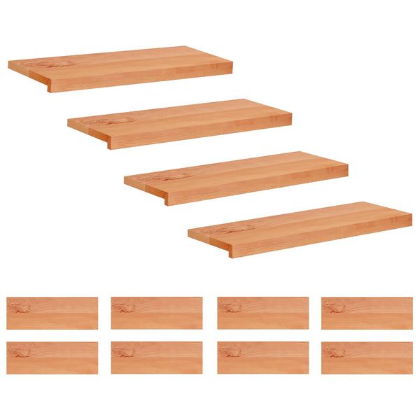 Portaiden päällysteet 12 kpl 70 x 30 x 2 cm Lakka
