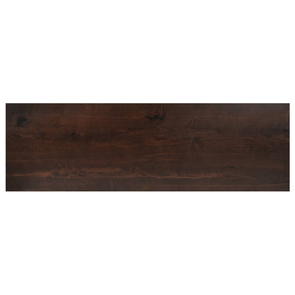 Portaiden päällysteet 16 kpl 80 x 25 x 2 cm Tumma ruskea