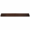 Portaiden päällysteet 16 kpl 110 x 30 x 2 cm Tumma ruskea
