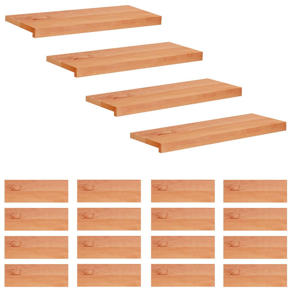 Portaiden päällysteet 20 kpl 80 x 25 x 2 cm Lakka