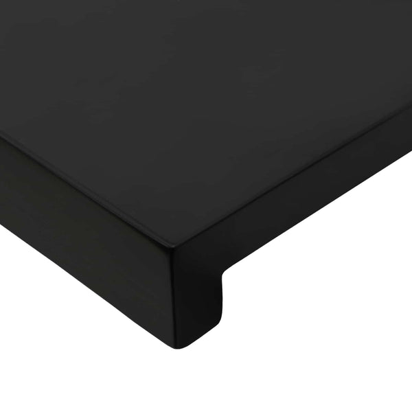 Portaiden päällysteet 20 kpl 90 x 25 x 2 cm Musta