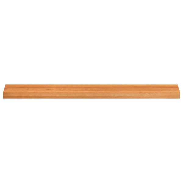 Ikkunalautaset 2 kpl Vaaleanruskea 120 x 15 x 2 cm