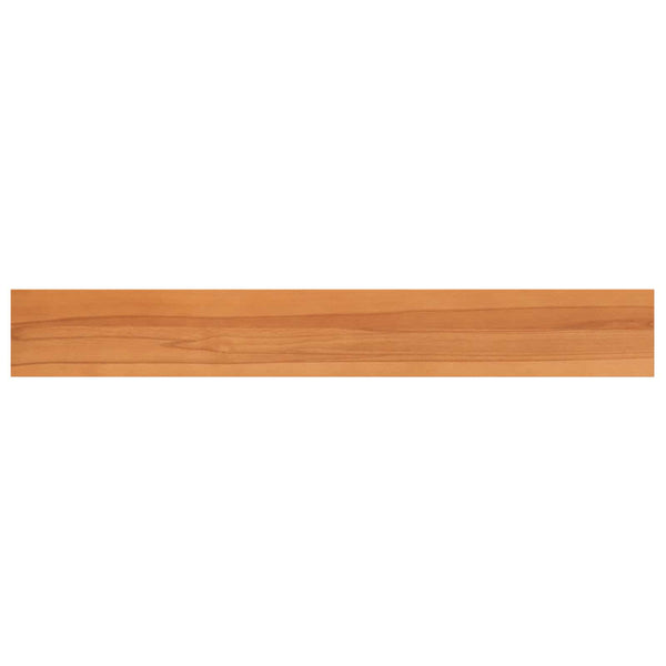 Ikkunalautaset 2 kpl Vaaleanruskea 120 x 20 x 2 cm