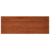 Ikkunalautaset 2 kpl Ruskea 110 x 40 x 2 cm Kiinteä pyökki