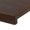 Ikkunalautaset 2 kpl Tumma ruskea 110 x 20 x 2 cm
