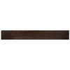 Ikkunalautaset 2 kpl Tumma ruskea 120 x 20 x 2 cm