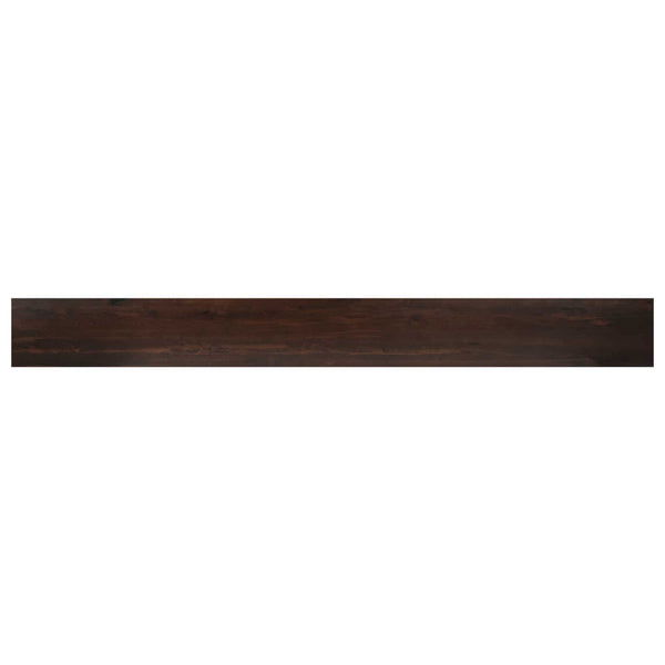 Ikkunalautaset 2 kpl Tumma ruskea 140 x 20 x 2 cm