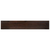 Ikkunalautaset 2 kpl Tumma ruskea 140 x 25 x 2 cm