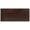 Ikkunalautaset 2 kpl Tumma ruskea 100 x 40 x 2 cm