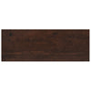 Ikkunalautaset 2 kpl Tumma ruskea 120 x 40 x 2 cm
