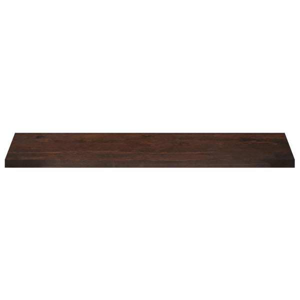 Ikkunalautaset 2 kpl Tumma ruskea 140 x 40 x 2 cm