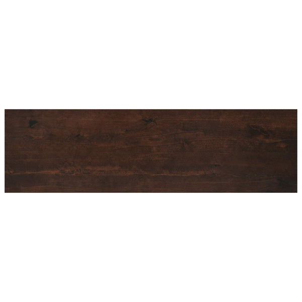 Ikkunalautaset 2 kpl Tumma ruskea 160 x 40 x 2 cm